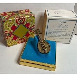 Avon 1971 Mandolin Perfume Glace' Solid Refill Minature New in Box